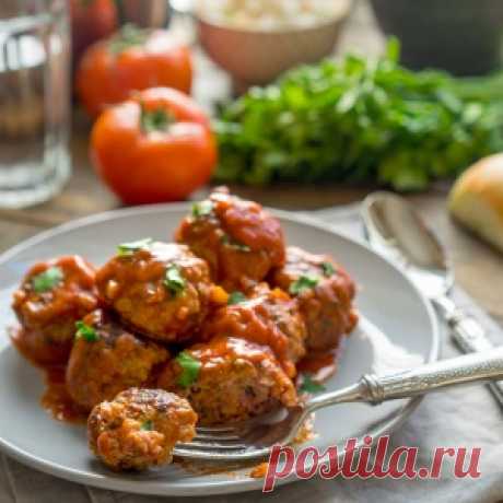 Вкусные и быстрые тефтели в остром соусе без риса