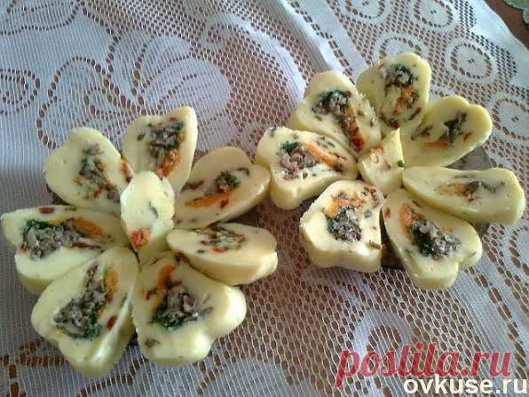 Сырный рулет - Простые рецепты Овкусе.ру