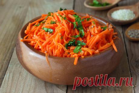 Корейская морковка: популярные рецепты!!!
