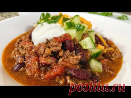 Потрясающий Ужин из Фарша на Одной Сковороде. Вкуснейшее мексиканское блюдо. Вкусный суп с мясом.