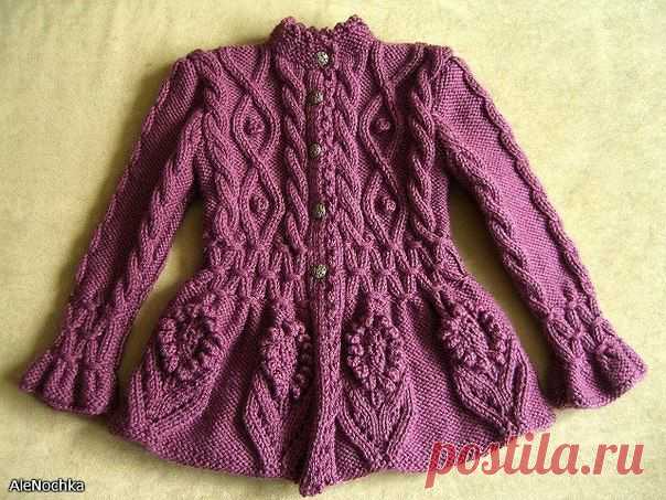 Собрала зима багаж (вязание спицами) | РУКОДЕЛИЕ