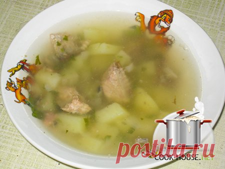 Быстрый вкуснейший суп с рыбными консервами