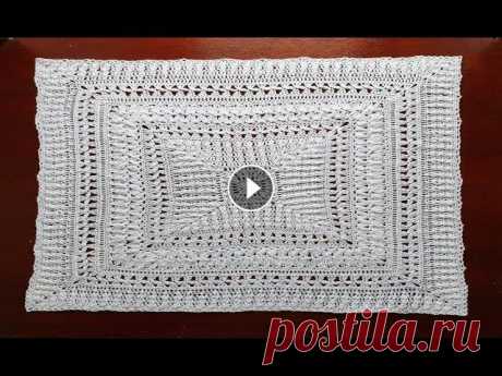 Квадратная салфетка Тала крючком МК 1ч (1-5р) Здравствуйте дорогие мои, начинаем вязать красивую квадратную салфетку Тала от Мери Верст. Приятного просмотра...