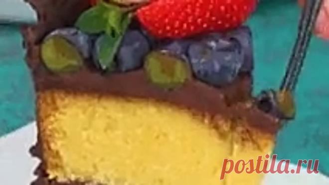 Украшаем пирог пузырьками. | OK.RU