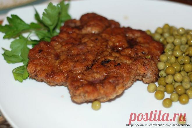 Шницель.