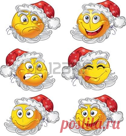 New Year Fun Smiles Royalty Free Cliparts, Vectors, And Stock Illustration. Image 17316999.