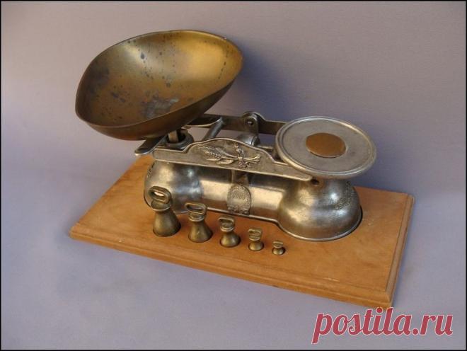 Старинные весы