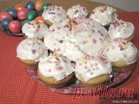 Ещё один рецепт куличей..