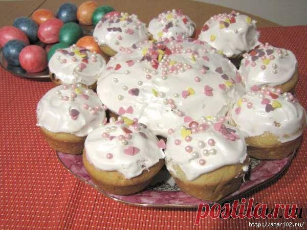 Ещё один рецепт куличей..