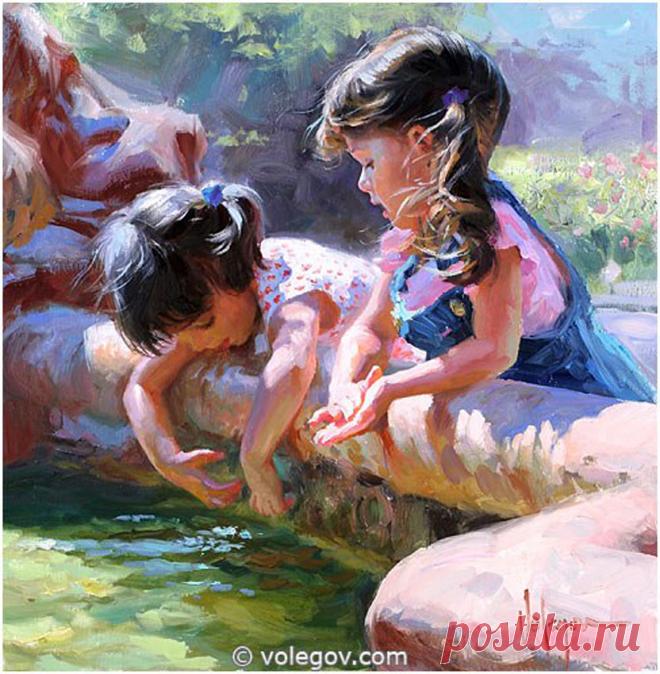 ВЛАДИМИР ВОЛЕГОВ ХУДОЖНИК МИРА И ГАРМОНИИ
Он взял за основу в своём творчестве «СОЛНЕЧНЫЙ РОМАНТИЗМ» и его работы стали действительно произведениями искусства.  Картины  стали наполнятся нежностью, добротой и необъятным мирными тематиками нашей жизни. Красивые женщины, дети и природа всё это даёт тот огромный позитив в котором и есть сама жизнь в своё великолепии. Владимир Волегов стал по истине художником мира и гармонии.