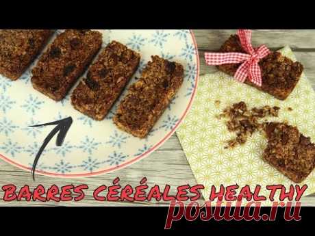 ♡• RECETTE BARRES CÉRÉALES HEALTHY | FACILE ET RAPIDE •♡