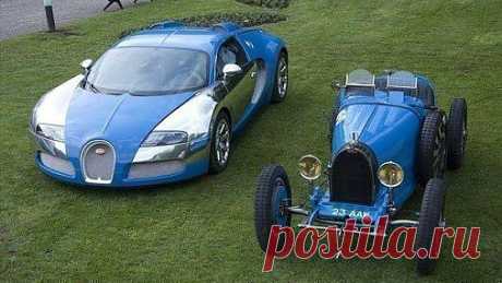Самое интересное в мире: Bugatti - внук и дед. - natali5357@mail.ru - Почта Mail.Ru
