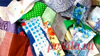 Лоскутное одеяло «от и до» за 6 минут новым способом DIY мастер класс | Polly Stitch: лоскутное шитье с Полиной | Дзен