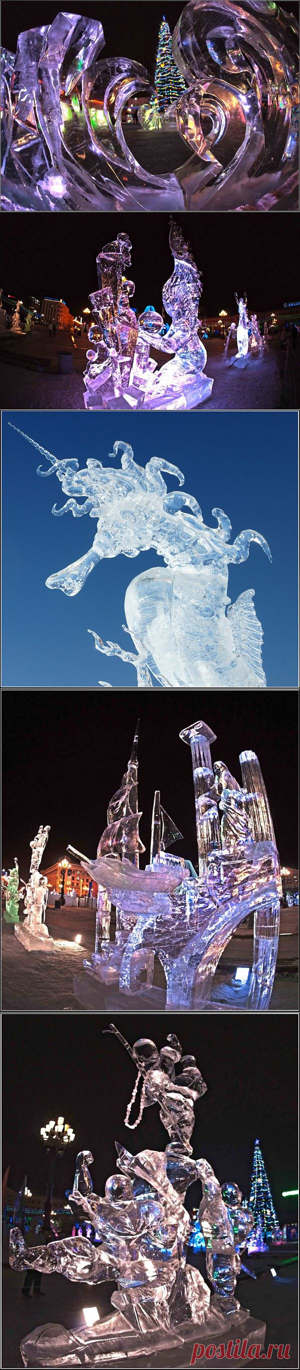 (+1) тема - Лёд и снег прошедших праздников | Фотоискусство