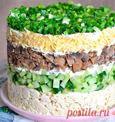 Рецепт салата с курицей березка