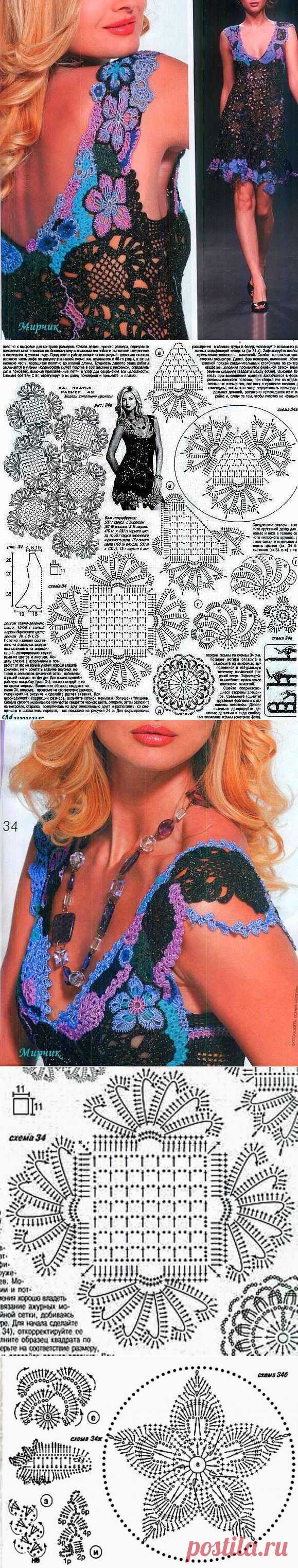Irish crochet &: ирландское кружево