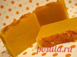 Рецепт натурального мыла ручной работы с морковным соком