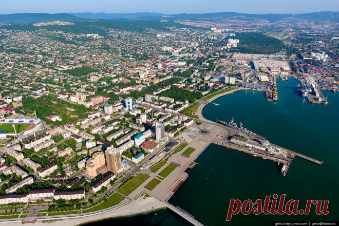 Новороссийск с высоты птичьего полета - Наука и жизнь