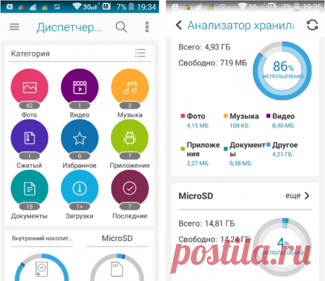 Лучшие файловые менеджеры для Андроид
