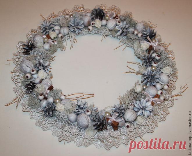 Создаем новогодний венок для дома - Ярмарка Мастеров - ручная работа, handmade