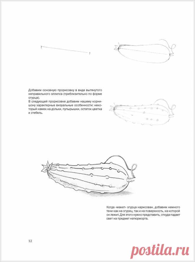 Простые уроки рисования для начинающих. (Избранное).
