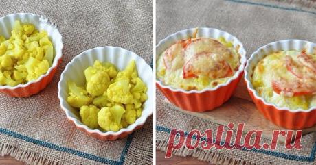 Запеченные в сковороде яйца с сыром