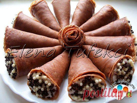 Блинные пирожные "Стрела" (МК от Елены).