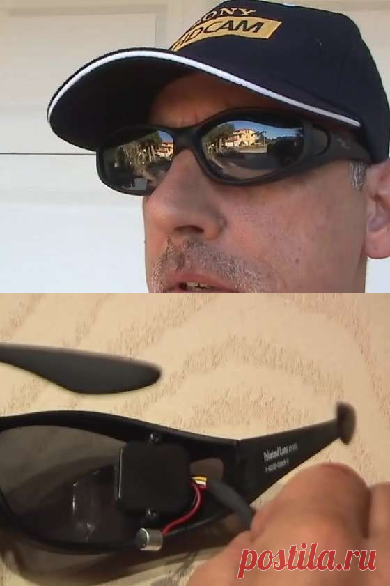 Как сделать шпионские очки с камерой