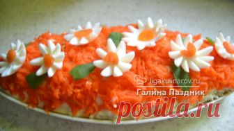 Салат с молоками рецепт с фото