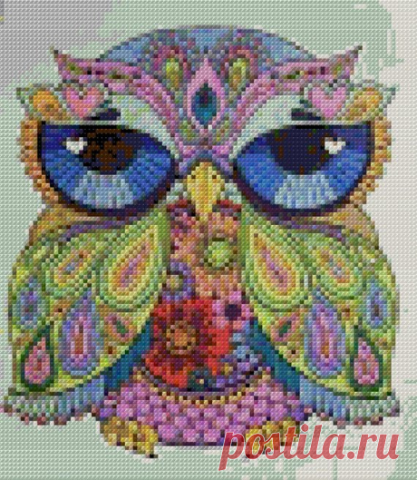 Вышивка Сова дизайн, вышивки крестом, вышивка шаблон, Xstitch, Xstitch диаграммы, Xstitchcraft, Xstitch ЕС, FIY, Мандала Сова, птицы Вышивка Сова дизайн, вышивки крестом шаблон, вышивка шаблон, Xstitch, Xstitch диаграммы, Xstitchcraft, Xstitch ЕС, FIY, Мандала Сова, птицы шаблон для шить крест включает в себя картину готовой вышивки, colorxstitch диаграммы, 2 jpg. Размер готовой работы: 23x27 см (9,06 x 10,63). Ткань: