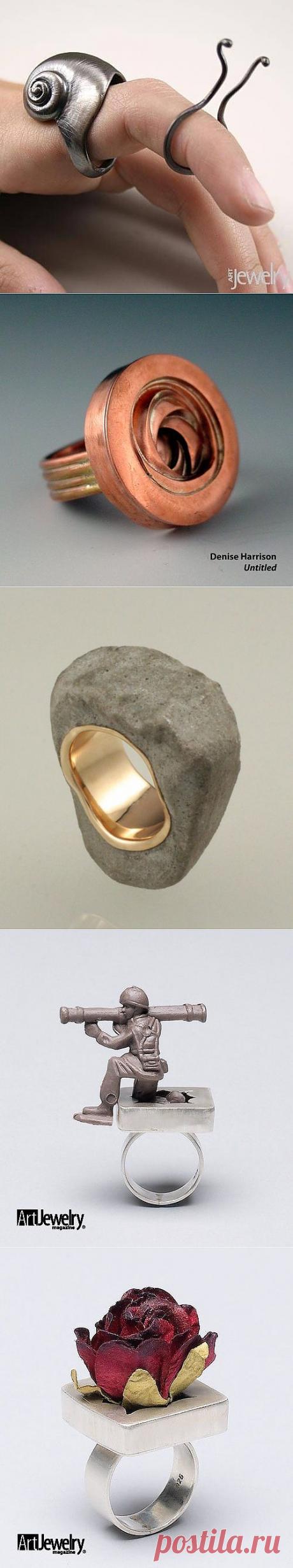 Art Jewelry (Кольца) - подборка / Украшения и бижутерия / ВТОРАЯ УЛИЦА