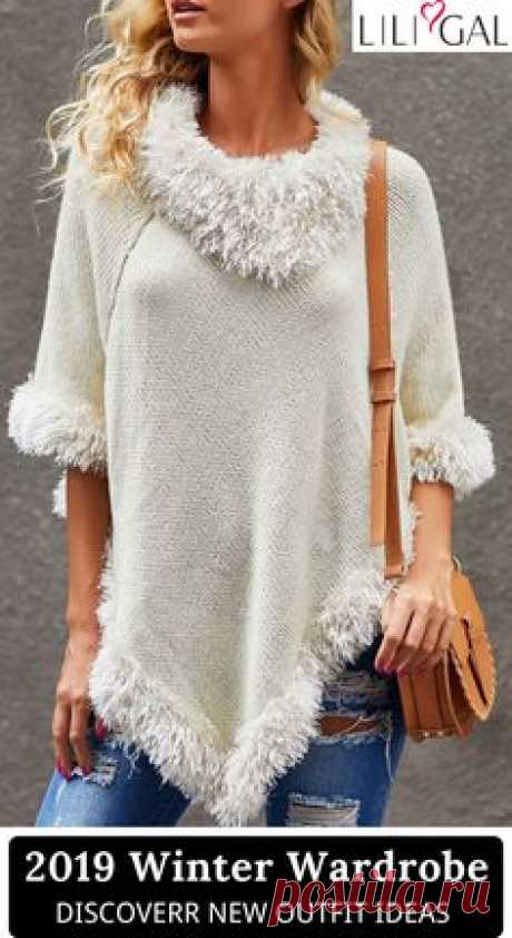Free Shipping & Easy Return. Liligal cute tops, long sleeve t shirts, cozy sweaters cardigans, comfy fall winter outfits for women, down to $USD28, shop now~ #liligal #womensfashion #tshirt #cardigan #sweater