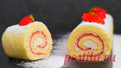 Дешево и сердито - нереально вкусный рулет из простых продуктов Очень простой рецепт вкуснейшего бисквитного рулета с кремом и джемом. Такой бисквитный корж можно смазать просто вареньем или джемом – будет тоже очень вкусно.Чтобы приготовить бисквитный рулет с кремом и джемом:Для рулета:Яйца крупные С0 - 3 шт.Сахар - 90 гМолоко - 50 гРазрыхлитель -...