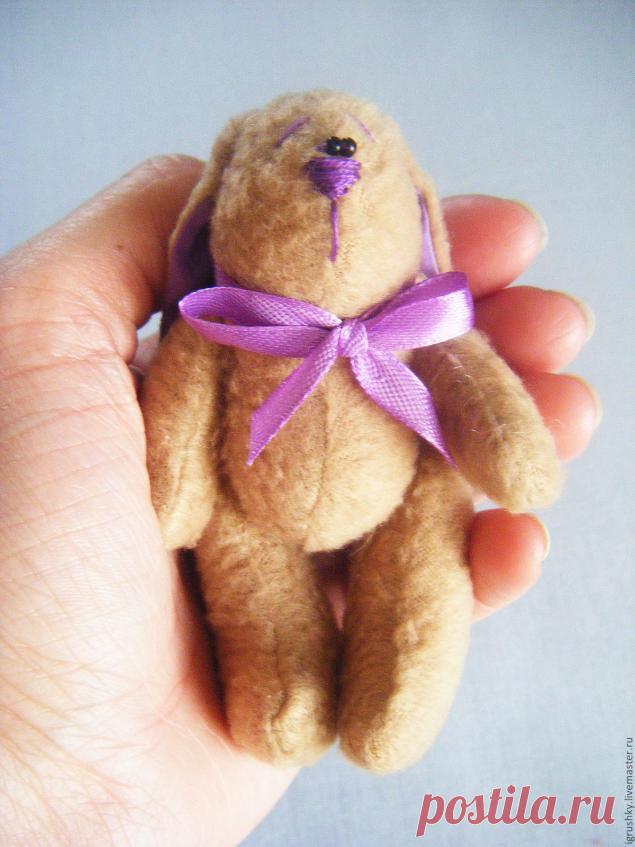 Зайка из остатков ткани - Ярмарка Мастеров - ручная работа, handmade