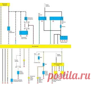 Мицубиси Паджеро. Электрооборудование дизеля 2,3 л. Mitsubishi Pajero