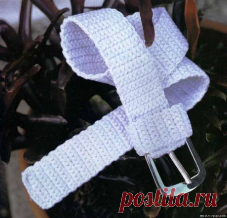 Пояс с пряжкой
