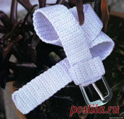 Пояс с пряжкой