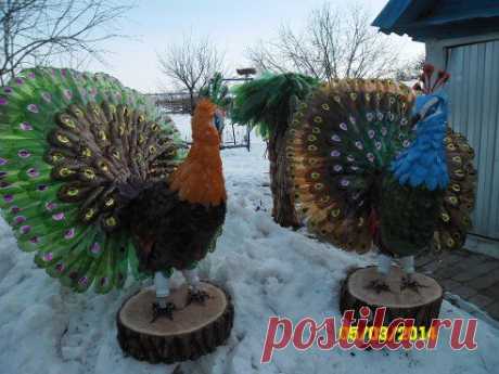 ИЗ ПЛАСТИКОВЫХ БУТЫЛОК,ОЧЕНЬ ЗДОРОВО!!!!!!
Вторая жизнь пластиковой бутылки