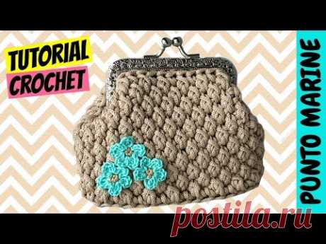 Tutorial uncinetto "punto Marine" | Crochet "Marine stitch" || Katy Handmade