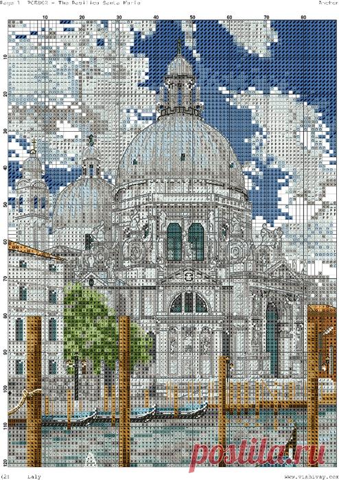 ВЫШИВКА-The Basilica Santa Maria