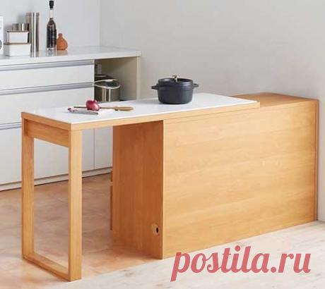 Удобный кухонный стол-трансформер - Учимся Делать Все Сами