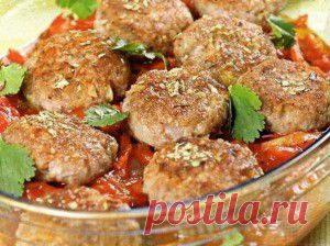 Гречаники с овощным соусом