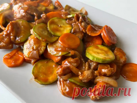 Мясо с овощами в фантастическом соусе! Просто тает во рту! Это блюдо точно станет любимым - Будет вкусно - Медиаплатформа МирТесен