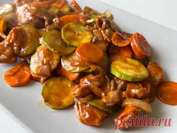 Мясо с овощами в фантастическом соусе! Просто тает во рту! Это блюдо точно станет любимым - Будет вкусно - Медиаплатформа МирТесен