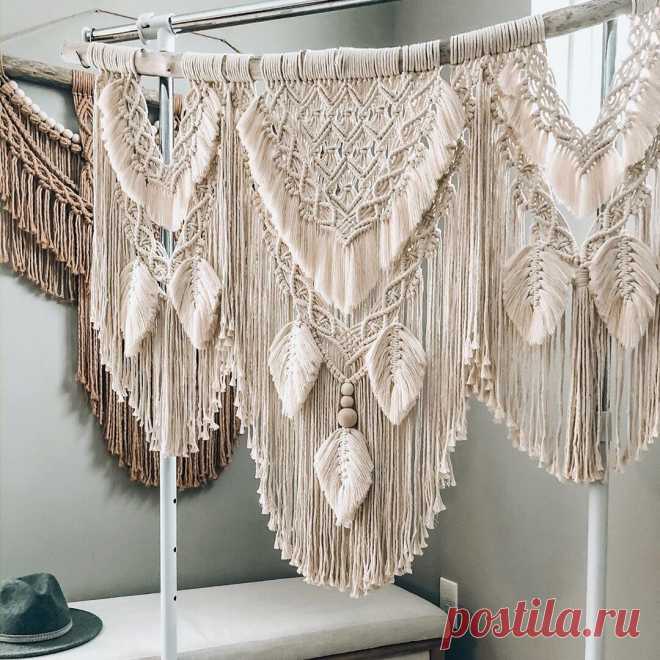 Как вам работы в технике макраме от coastalknotstudio (инст) ?
