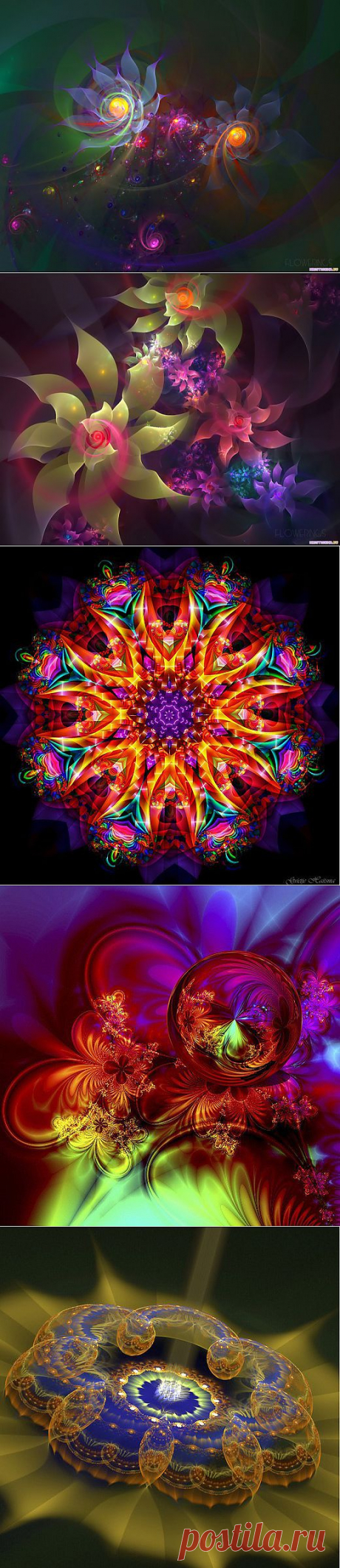 Фрактальные цветы - Форум Light Reiki