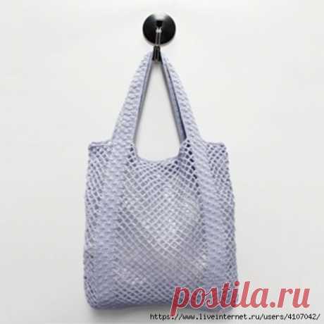 ЛЕТНЯЯ СЕТЧАТАЯ СУМКА ЧЕРЕЗ ПЛЕЧО