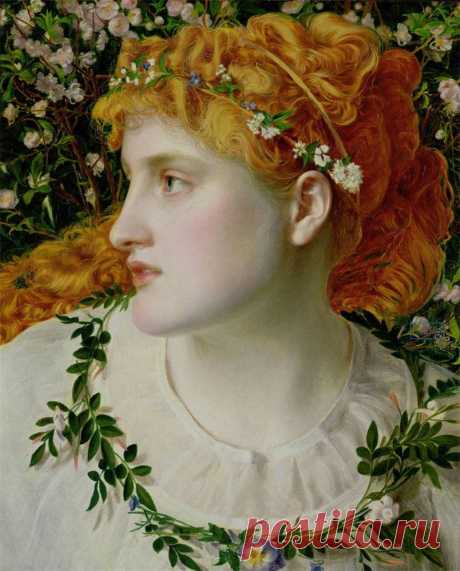 Художник Энтони Фредерик Огастас Сэндис (1825-1904)
Anthony Frederick Augustus Sandys или просто Frederick Sandys - английский живописец-прерафаэлит, иллюстратор и рисовальщик, писавший по большей части портреты, а также произведения в жанре мифологической живописи.