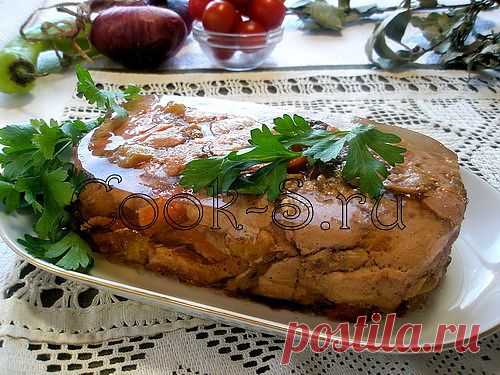Курица в желе .