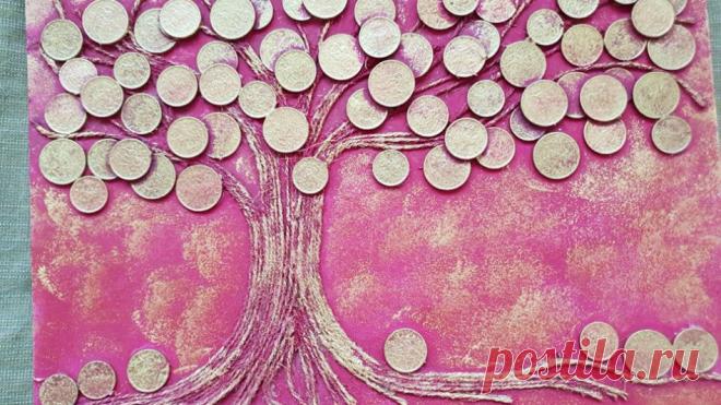 Картина, привлекающая финансовое благополучие: ее легко сделать своими руками